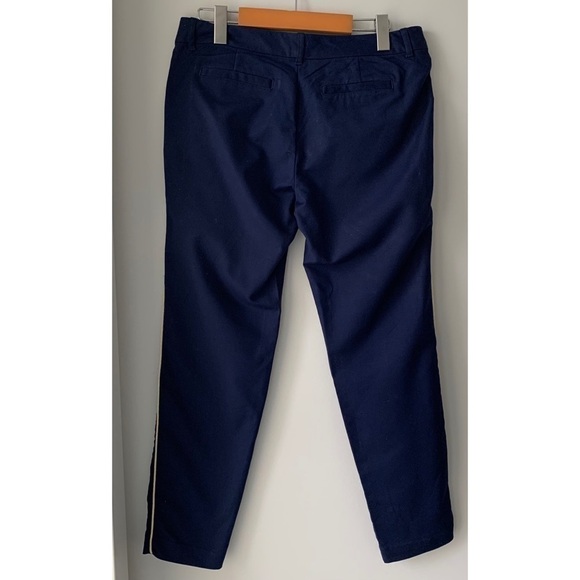 VINEYARD Vines Nautical Tuxedo Ankle Pants Blue Size 4 - Picture 6 of 14